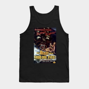 Classic Sci-Fi MOvie Poster - Beast with 1,000,000 Eyes Tank Top